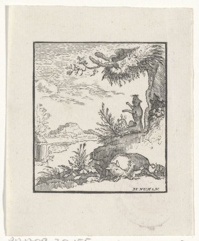 Depiction of a Story from Aesop