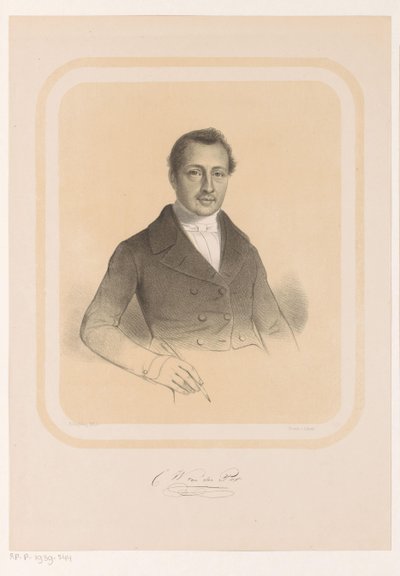 Portrait of Combertus Willem van der Pot by Hendrik Ringeling