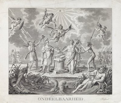 Allegory of Indivisibility, 1795 by Hendrik Roosing