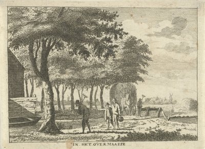 Farmers on a Plot of Land by Hendrik Roosing
