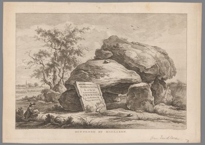 Dolmen near the Village of Midlaren by Hendrik Schwegman