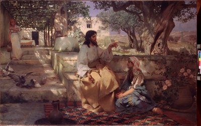 Christ in the House of Martha and Mary by Henryk Siemiradzki