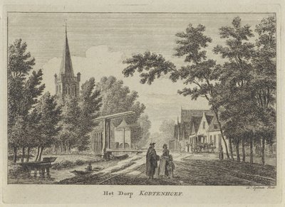 View of Kortenhoef by Hendrik Spilman