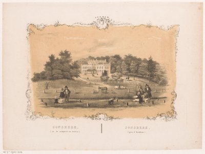 View of the Sonsbeek estate (Arnhem) by Hendrik Wilhelmus Last (attributed to)