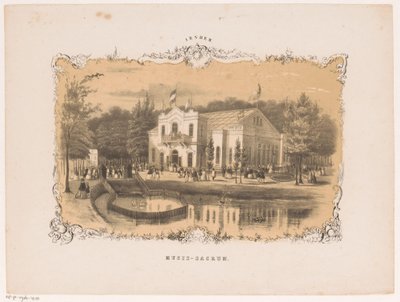 View of the Concert Hall in Arnhem by Hendrik Wilhelmus Last (attributed to)