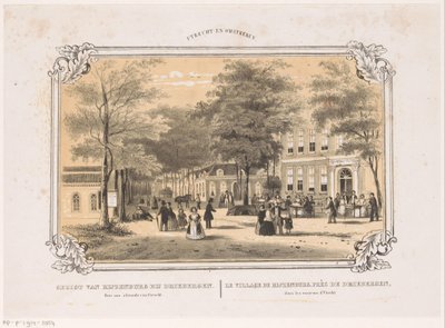 View of Rijzenburg by Hendrik Wilhelmus Last