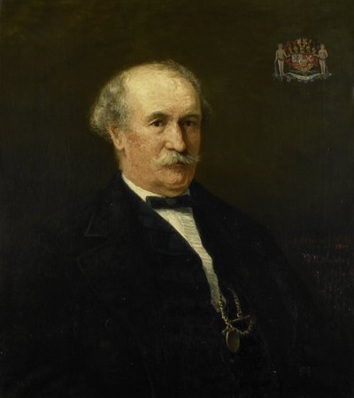 Menno David Graaf van Limburg Stirum, Adjutant to the King, Lieutenant General by Hendrik Willem Mesdag