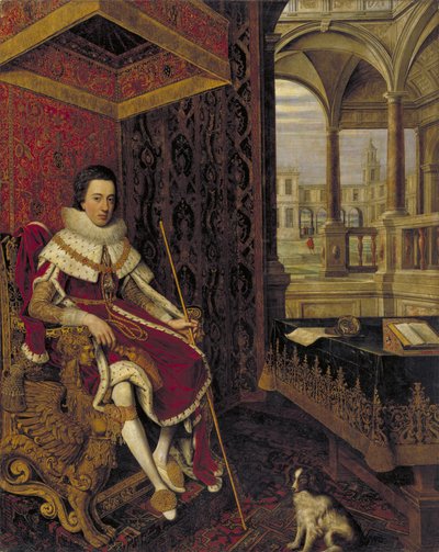Charles I (1600-1649) when Prince of Wales by Hendrik van II Steenwijck