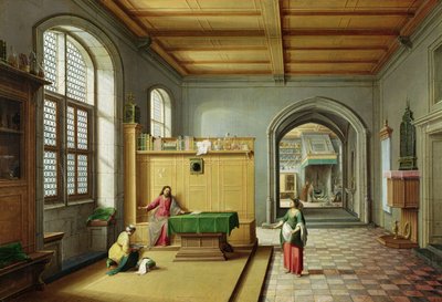 Christ in the House of Martha and Mary by Hendrik van Steenwyk