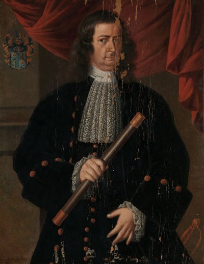 Portrait of Christoffel van Swoll, Governor-General of the Dutch East Indies by Hendrik van den Bosch