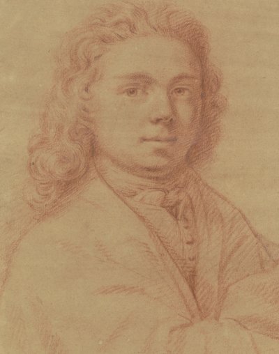 Self-Portrait of the Draughtsman Hendrik van der Vugt by Hendrik van der Vugt