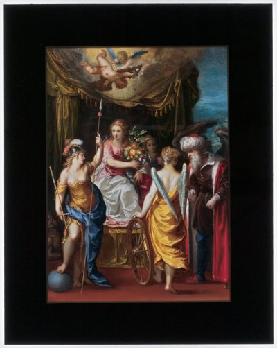 Minerva, Abundantia and Fortuna by Hendrik van the Elder Balen