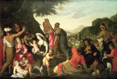 The Israelites in the Desert by Hendrik van the Elder Balen