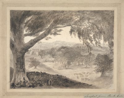 Longleat from Park Hill by Heneage Finch fourth Earl of Aylesford