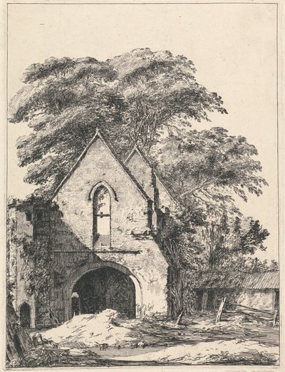 Maxstoke Priory by Heneage Finch fourth Earl of Aylesford