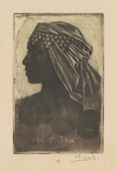 Cleopatra by Henri-Charles Guérard