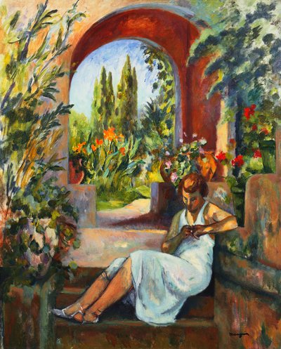 Figure Under the Arch by Henri Charles Manguin