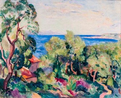 The Gulf of Saint-Tropez, circa 1906-1909 by Henri-Charles Manguin
