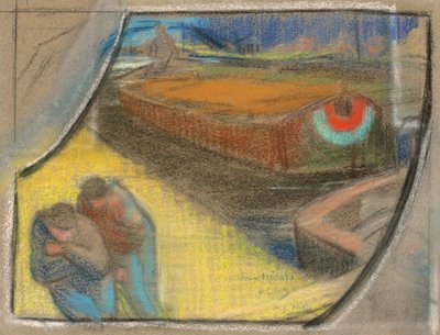 Study for the Theater Program for Boubouroche and Jack of Spades by Henri-Gabriel Ibels