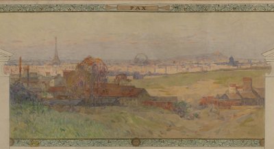 Sketch for the Salle des Fêtes at Vanves Town Hall: Peace, between 1902 and 1903 by Henri Gaston Darien