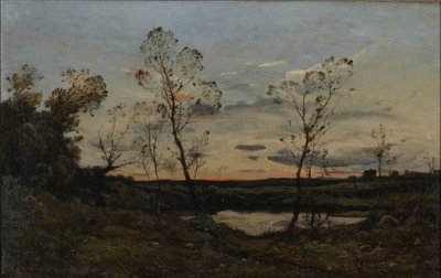 Landscape by Henri-Joseph Harpignies