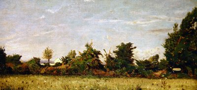 Landscape with Cottage by Henri Joseph Harpignies