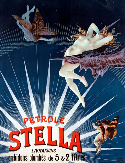 Vintage Petrole Stella Poster by Henri  Gray