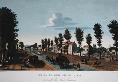 The Barriere du Maine, c.1815-20 by Henri (after) Courvoisier Voisin