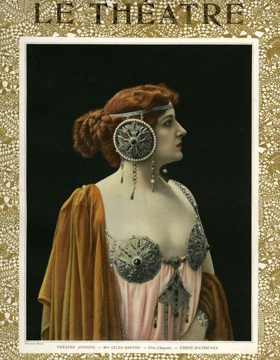 Gilda Darthy as Aspasia, Front Cover of 