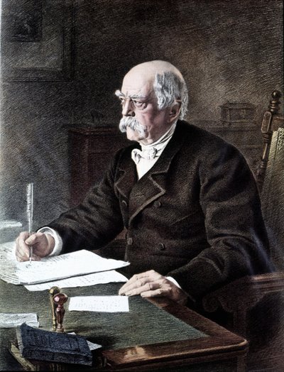 Otto, Prince von Bismarck, German Statesman According to the Painting of All Saints by Henri (after) Toussaint