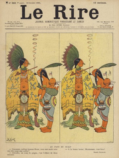 Illustration for Le Rire by Henri Avelot