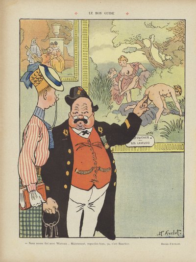 Illustration for Le Rire by Henri Avelot