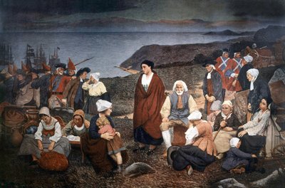 Scattering of the Acadians in 1755 by Henri Beau