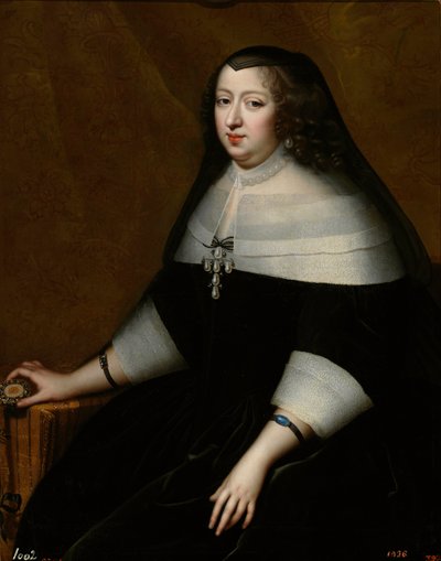 Portrait of Anne of Austria by Henri Beaubrun
