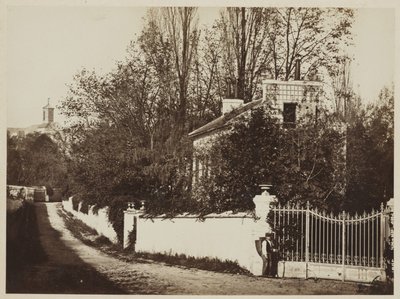 Street in Louveciennes by Henri Bevan
