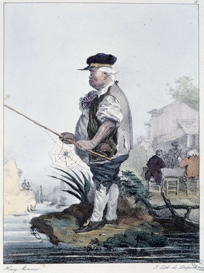 Man Fishing: 