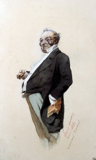 Portrait of the Author in Monsieur Prud