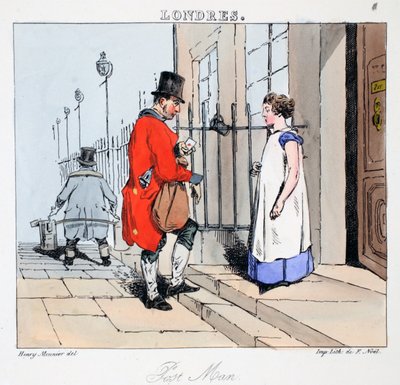 Post Man, illustration from 