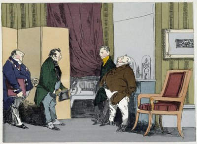 Request for increase - in "Administrative mores" by Henri Monnier by Henri Bonaventure Monnier