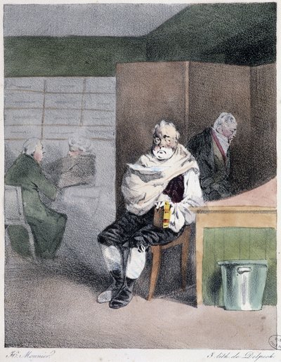 Sous Chef - in Administrative Mores by Henri Monnier by Henri Bonaventure Monnier
