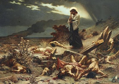 Love One Another or The Transgression of the Commandment by Henri Camille Danger