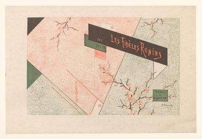 Cover for: T. Shunsui, The Faithful Ronins, 1882 by Henri Charles Guérard