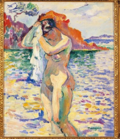 Bathing by Henri Charles Manguin