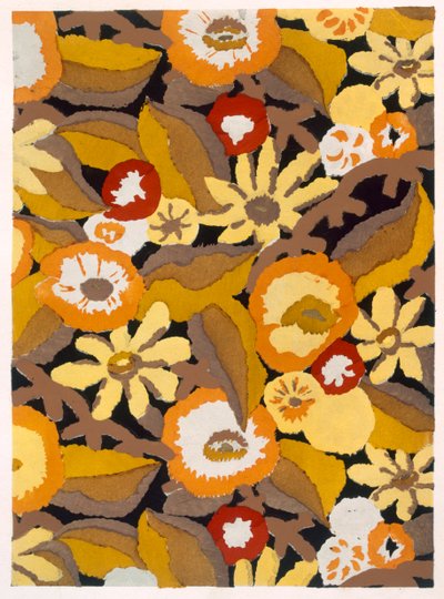 Composition of Madame de Andrada - Maison Paul Dumas, a wallpaper design from 