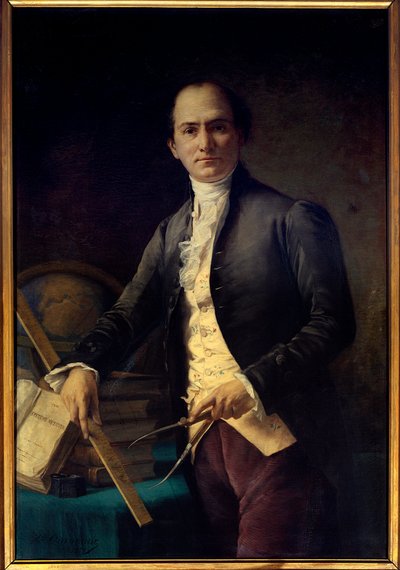 Portrait of the Astronomer Jean Baptiste Joseph Delambre (1749-1822) by Henri Coroenne