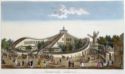 Air Walks, Feast in Honor of Louis XVIII on August 2 by Henri Courvoisier Voisin