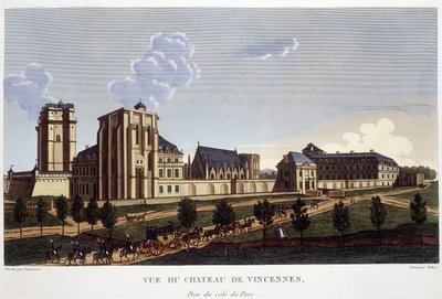 Château de Vincennes, circa 1820 - in 