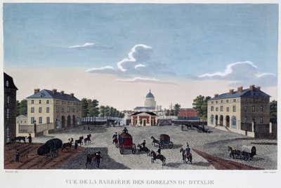 View of the Barrière des Gobelins ou d