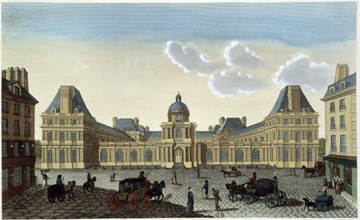View of the Palais du Luxembourg, circa 1820 - in “Vues de Paris” by Courvoisier by Henri Courvoisier Voisin