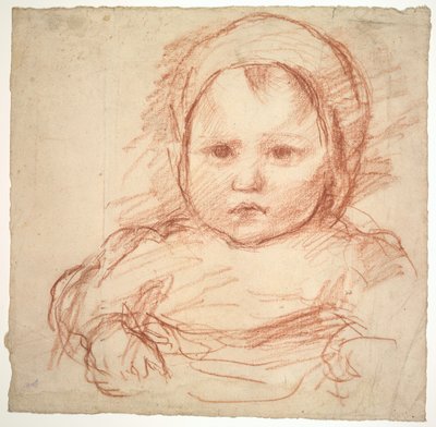 Portrait of an Infant by Henri Cros
